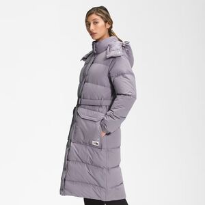 The North Face Women's Purple Puffer Coat